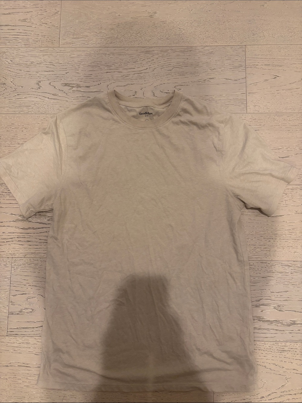 Goodfellow & Co Men's Short Sleeve Crew Tee - Light Beige